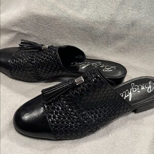 Brighton Idol Black Mules